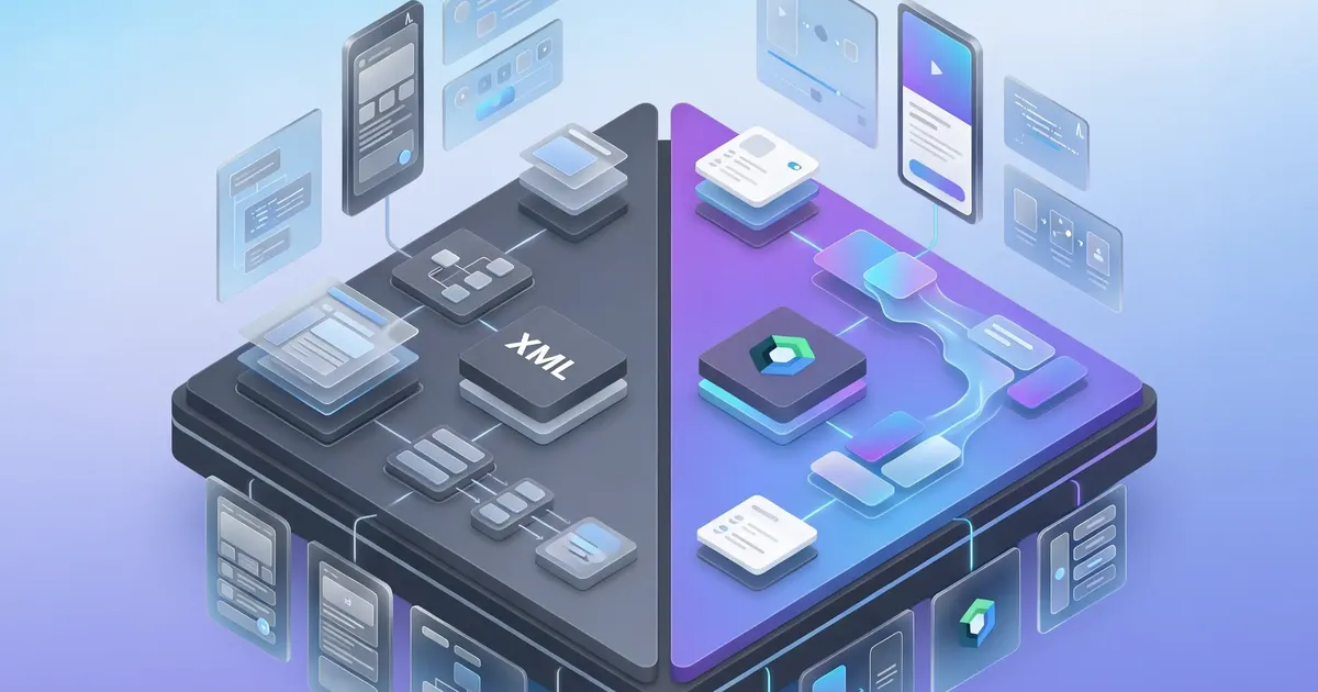 Jetpack Compose vs XML for Modern Android UI Development